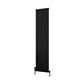 Kingswood Slimline 1800 x 410 Aluminium Radiator Matt Black