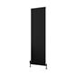 Kingswood Slimline 1800 x 510 Aluminium Radiator Matt Black