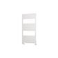 Kingswood Slimline 1220 x 600 Aluminium Towel Rail Matt White