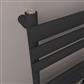 Tunstall 1200 x 500 Towel Rail Matt Black