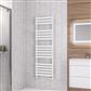 Tunstall 1600 x 500 Towel Rail Matt White