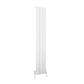 Charlton 1800 x 280 Aluminium Radiator Matt White