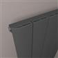 Withington 1800 x 280 Aluminium Radiator Matt Anthracite