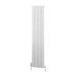 Withington 1800 x 375 Aluminium Radiator Matt White