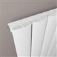 Malmesbury 1800 x 280 Aluminium Radiator Matt White