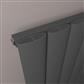 Malmesbury 1800 x 280 Aluminium Radiator Matt Anthracite