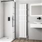 Malmesbury 1800 x 375 Aluminium Radiator Matt White