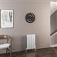 Malmesbury 600 x 375 Aluminium Radiator Matt White