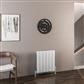 Malmesbury 600 x 565 Aluminium Radiator Matt White