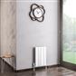 Fairford 600 x 375 Aluminium Radiator Matt White