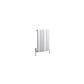 Fairford 600 x 375 Aluminium Radiator Matt White