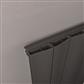 Fairford 600 x 375 Aluminium Radiator Matt Anthracite