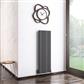 Fairford 1200 x 375 Aluminium Radiator Matt Anthracite