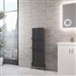 Fairford 1200 x 375 Aluminium Radiator Matt Anthracite