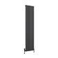 Fairford 1800 x 375 Aluminium Radiator Matt Anthracite