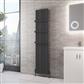 Fairford 1800 x 375 Aluminium Radiator Matt Anthracite