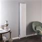 Burford 1800 x 345 Aluminium Radiator Matt White