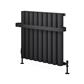 Burford 600 x 625 Aluminium Radiator Matt Anthracite