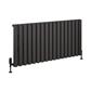 Burford 600 x 1185 Aluminium Radiator Matt Anthracite