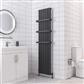 Burford 1800 x 415 Aluminium Radiator Matt Anthracite