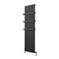 Burford 1800 x 485 Aluminium Radiator Matt Anthracite