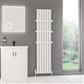 Kelmscott 1800 x 415 Aluminium Radiator Matt White