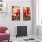 Kelmscott 600 x 625 Aluminium Radiator Matt Anthracite