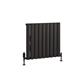 Kelmscott 600 x 625 Aluminium Radiator Matt Anthracite