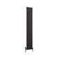 Kelmscott 1800 x 275 Aluminium Radiator Matt Anthracite