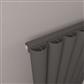 Kelmscott 1800 x 275 Aluminium Radiator Matt Anthracite