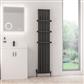 Kelmscott 1800 x 345 Aluminium Radiator Matt Anthracite