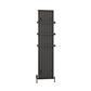 Kelmscott 1800 x 415 Aluminium Radiator Matt Anthracite