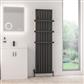 Kelmscott 1800 x 485 Aluminium Radiator Matt Anthracite