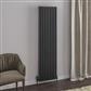 Witney 1800 x 470 Aluminium Radiator Matt Anthracite