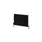 Universal Double Flat Style Towel Hanger 850mm Matt Black