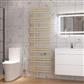 Hurley 1800 x 600 Towel Rail Matt Cappuccino