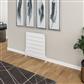 Berkeley 603 x 600 Aluminium Radiator Matt White