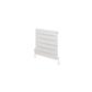 Berkeley 603 x 600 Aluminium Radiator Matt White