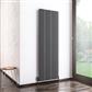 Fairford 1800 x 565 Aluminium Radiator Matt Anthracite