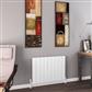 Charlton 600 x 850 Aluminium Radiator Matt White