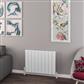 Withington 600 x 850 Aluminium Radiator Matt White