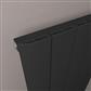 Withington 600 x 660 Aluminium Radiator Matt Black