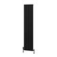 Withington 1800 x 375 Aluminium Radiator Matt Black