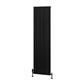 Withington 1800 x 470 Aluminium Radiator Matt Black