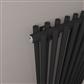 Murano 1800 x 510 Radiator Matt Black