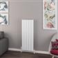 Withington 1200 x 470 Aluminium Radiator Matt White