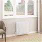 Witney 600 x 660 Aluminium Radiator Matt White