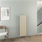 Malmesbury 1200 x 375 Aluminium Radiator Matt Cappuccino