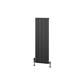 Withington 1200 x 375 Aluminium Radiator Matt Anthracite