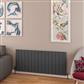 Withington 600 x 1420 Aluminium Radiator Matt Anthracite